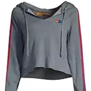 Aviator Nation Women's Cropped Sweatshirt SIZE S